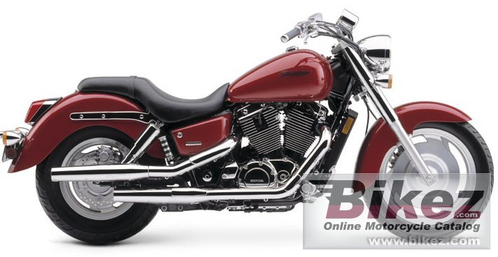 Big Honda shadow sabre picture and wallpaper from Bikez.com